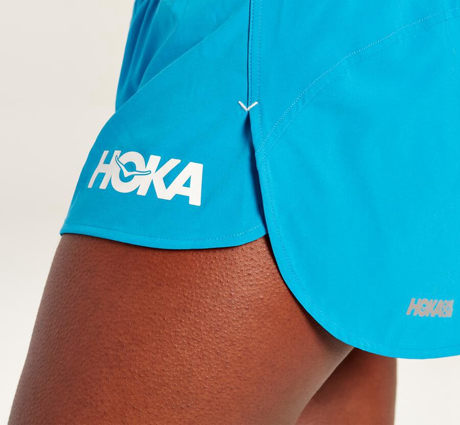 Hoka One One Shorts Dame - Performance - Blå - 765840LPN